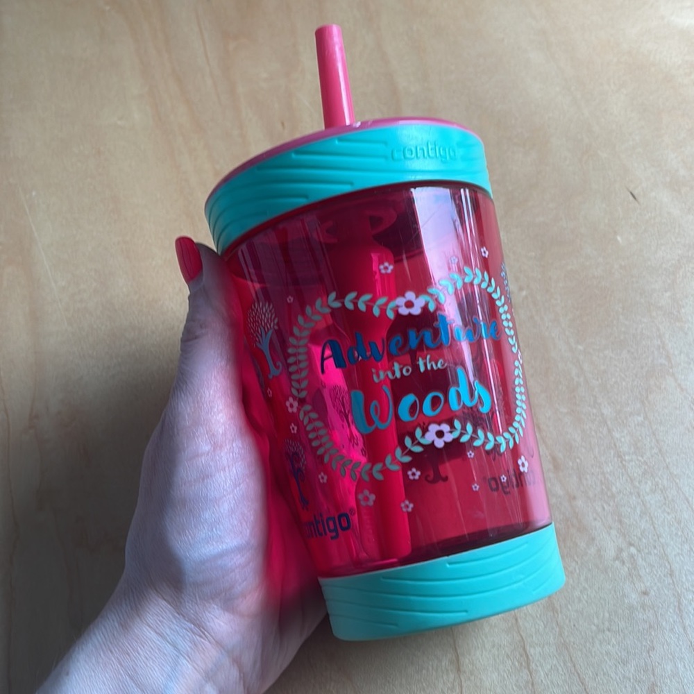 CONTIGO KIDS 100% SPILL-PROOF CUP WITH STRAW 14 oz